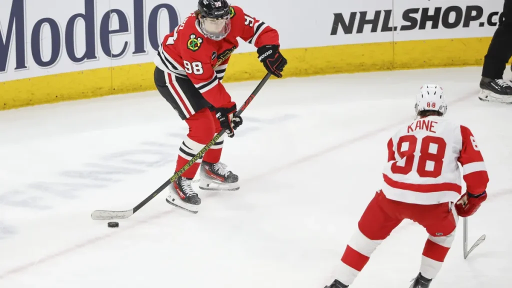 blackhawks' connor bedard weighs in on patrick kane return