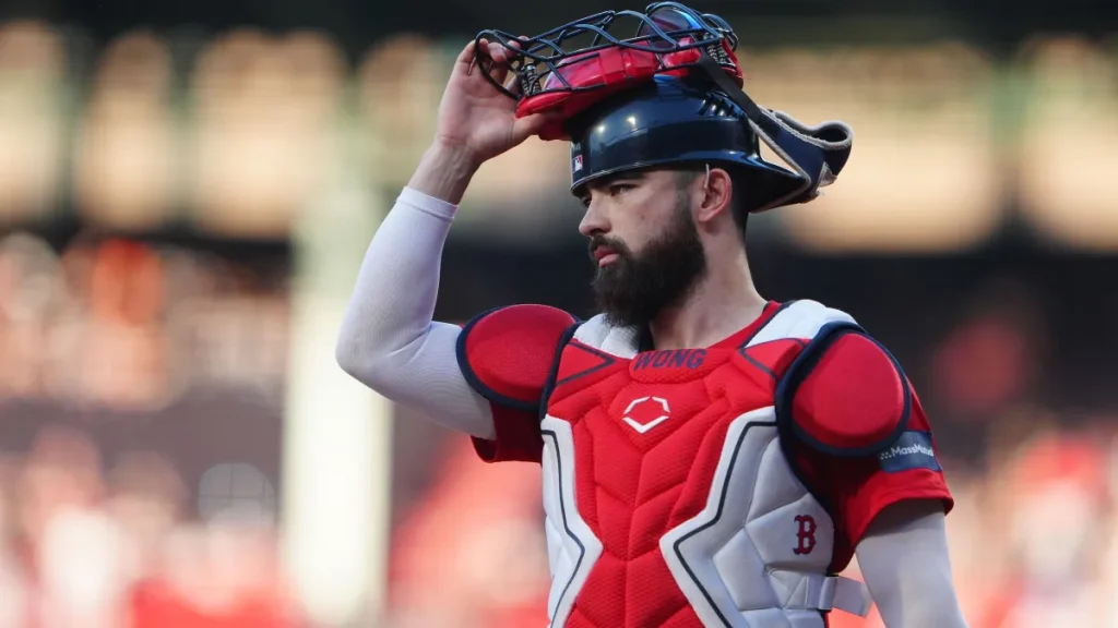 connor wong's strong season gives the red sox a temporary solution at catcher