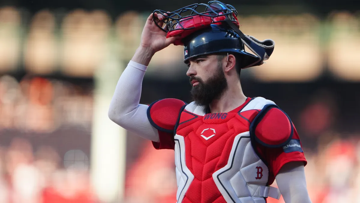 connor wong's strong season gives the red sox a temporary solution at catcher