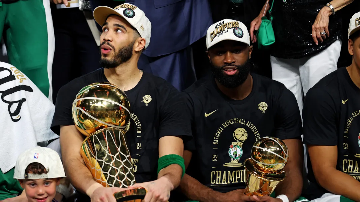 celtics' jayson tatum breaks silence on no longer being teammates with 76ers' jaylen brown