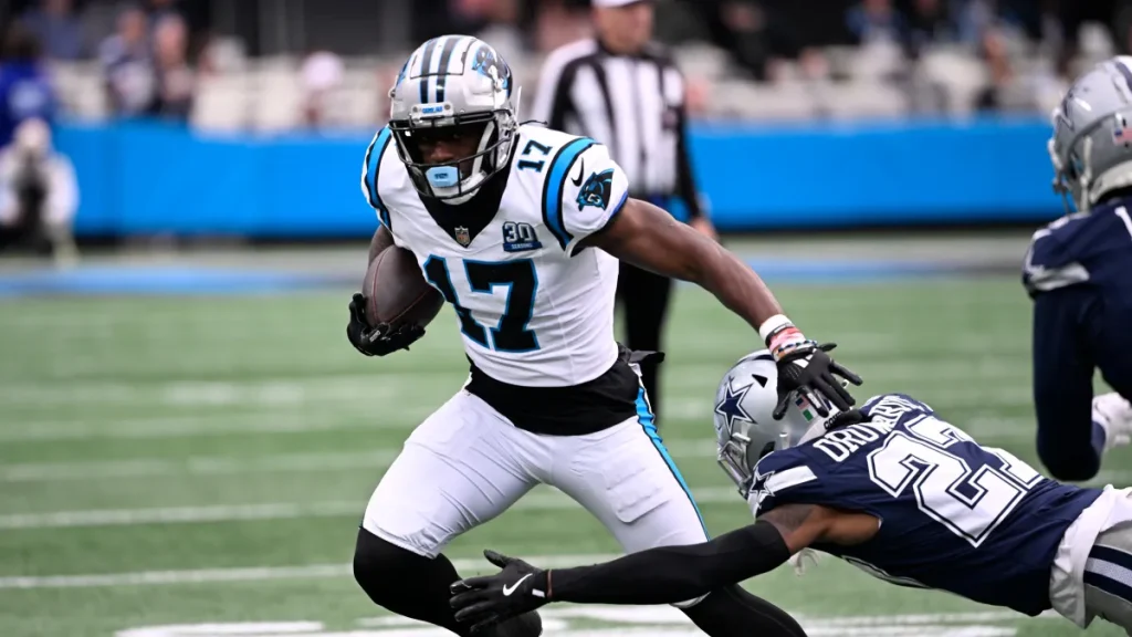 dolphins trade idea lands panthers' career 860 yard first round wr