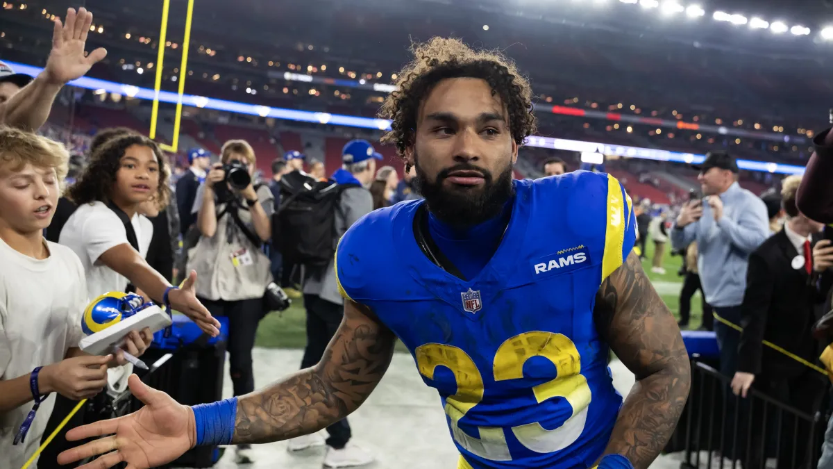 why rams' kyren williams was not ranked as a top 10 rb according to one nfl coordinator