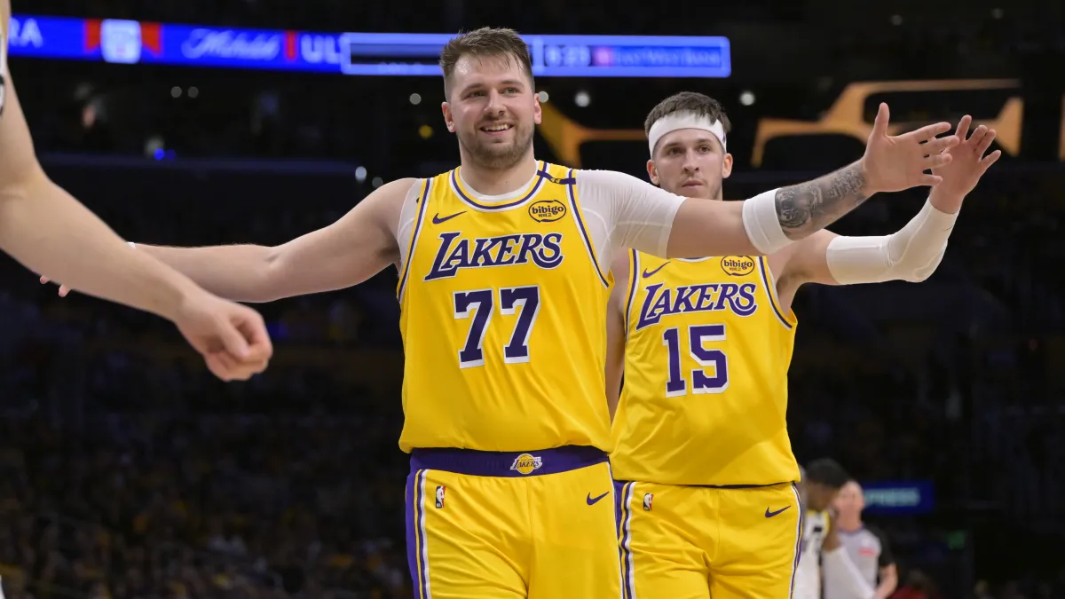 lakers already found their perfect luka doncic, austin reaves complement