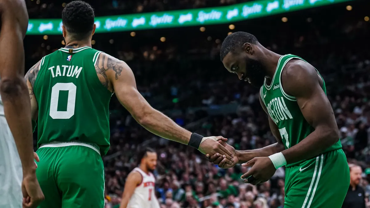 the celtics' widely different perspectives on jayson tatum and jaylen brown revealed
