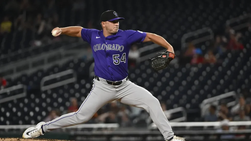 dodgers reportedly trade two players to rockies for 26 year old 4.31 era reliever