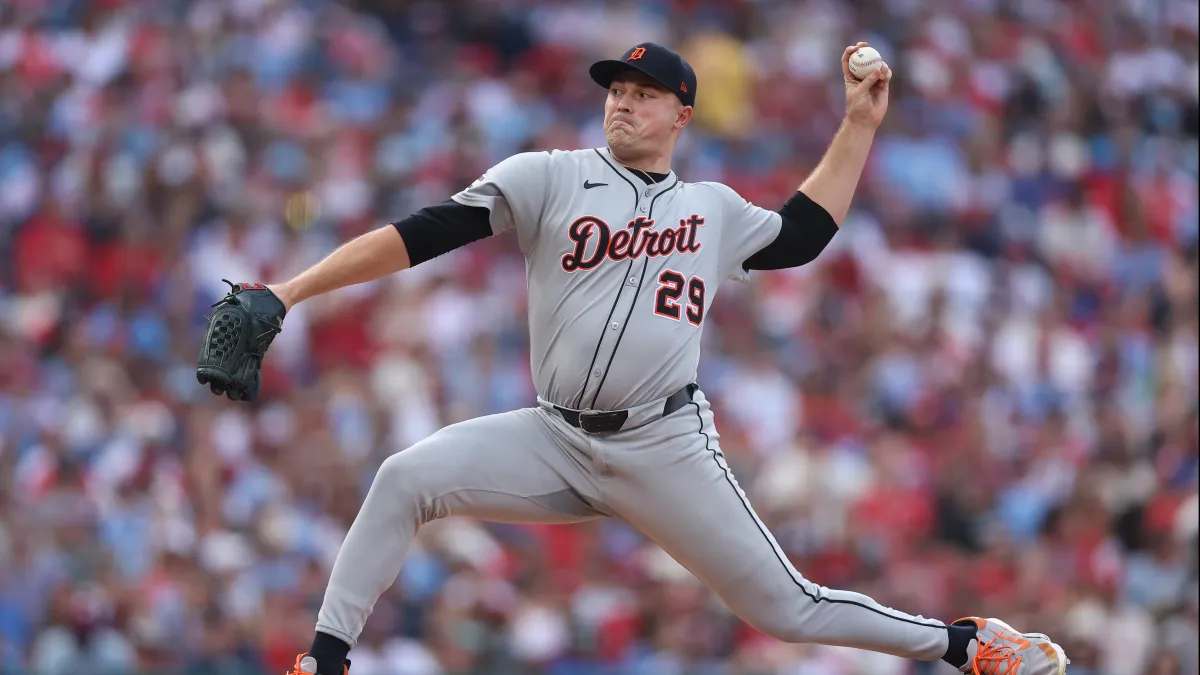 with light second half mlb schedule, tigers out to ace tarik skubal decision