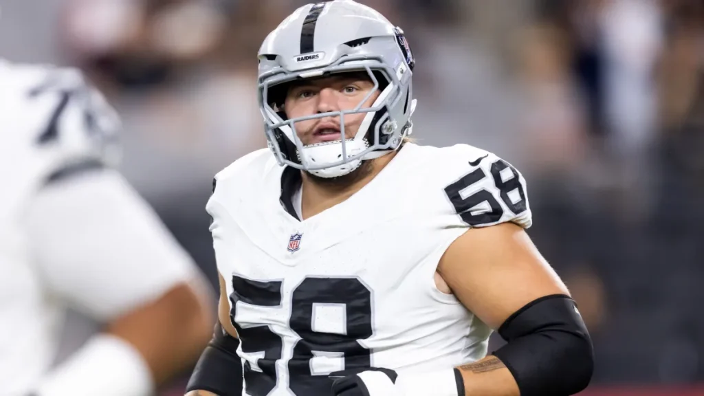 seahawks trade idea lands raiders 2024 2nd round lineman to help protect sam darnold