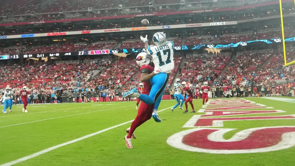 panthers' xavier legette faces training camp challenge from chris brazzell ii