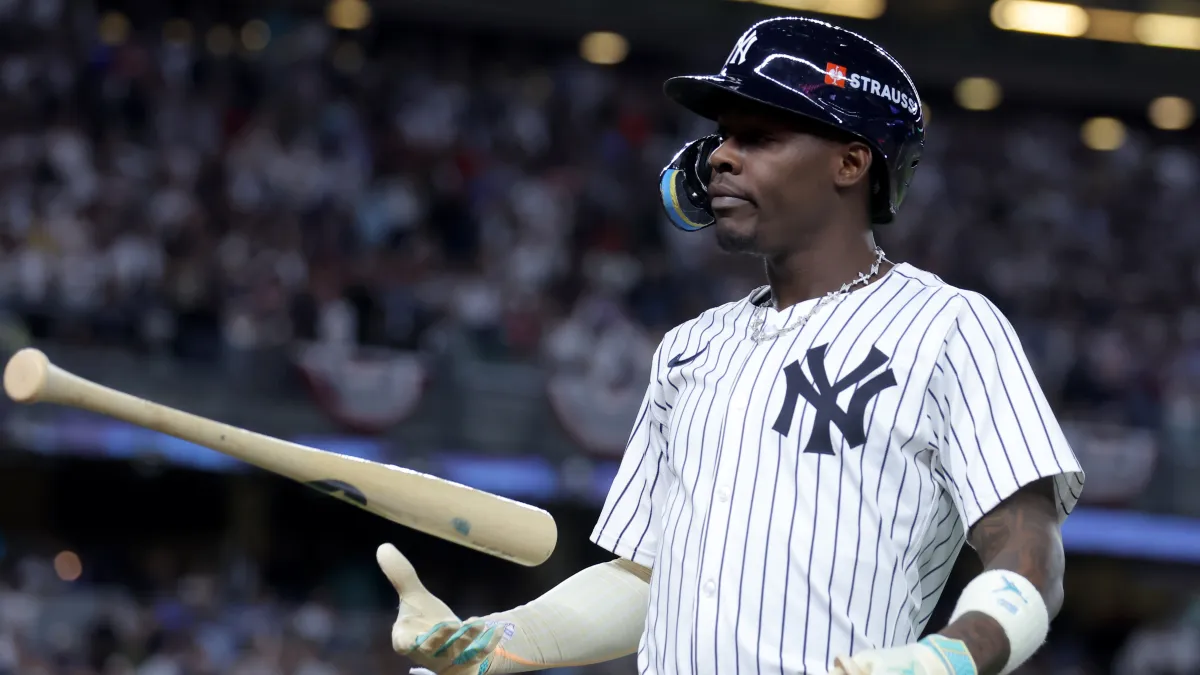 yankees top trade target sent a crazy message, and it heavily impacts jazz chisholm jr