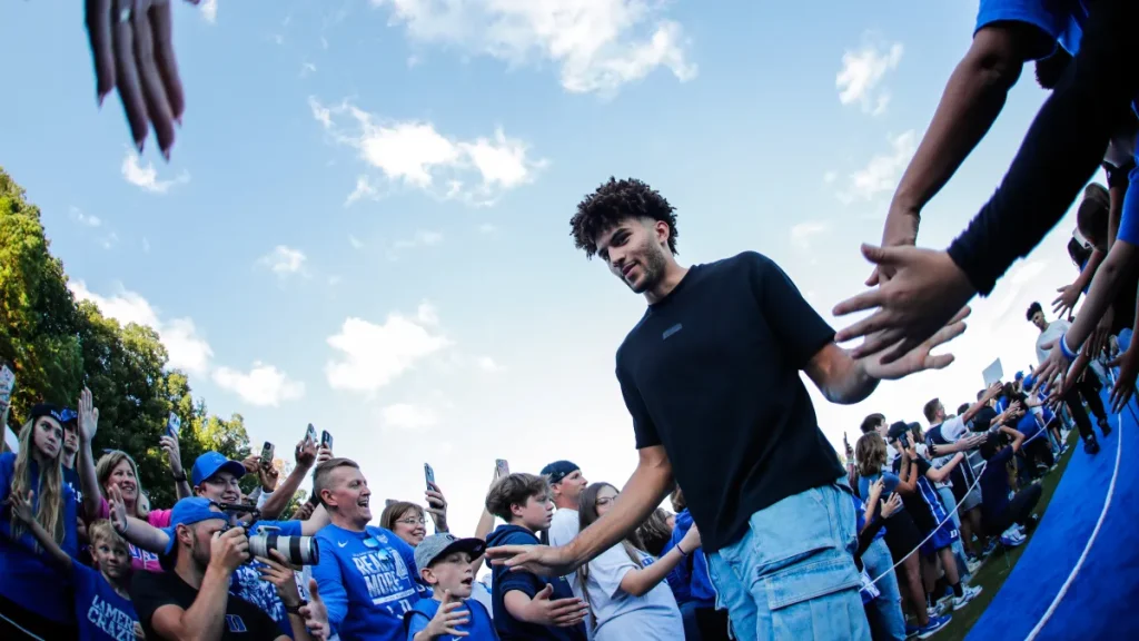 Cameron Boozer admits he won't be struggling with the NBA three-point line in viral moment cameron boozer admits he won't be struggling with the nba three point line in viral moment