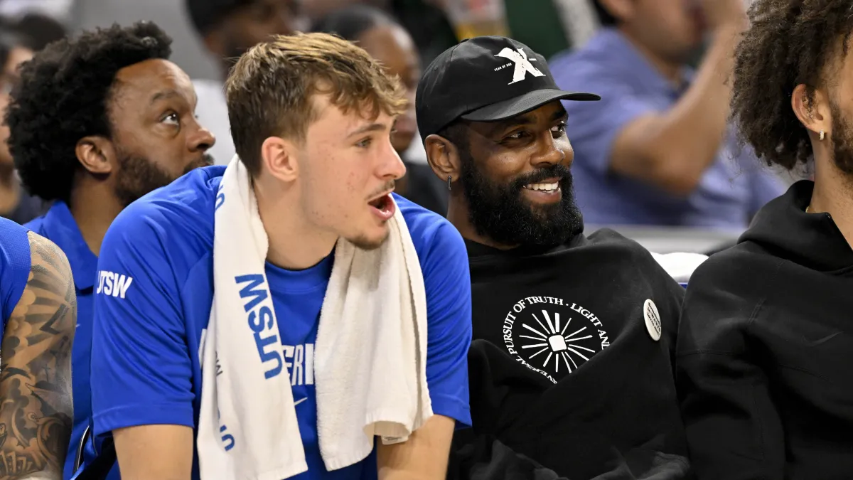 mavericks making kyrie irving trade decision, despite cooper flagg situation