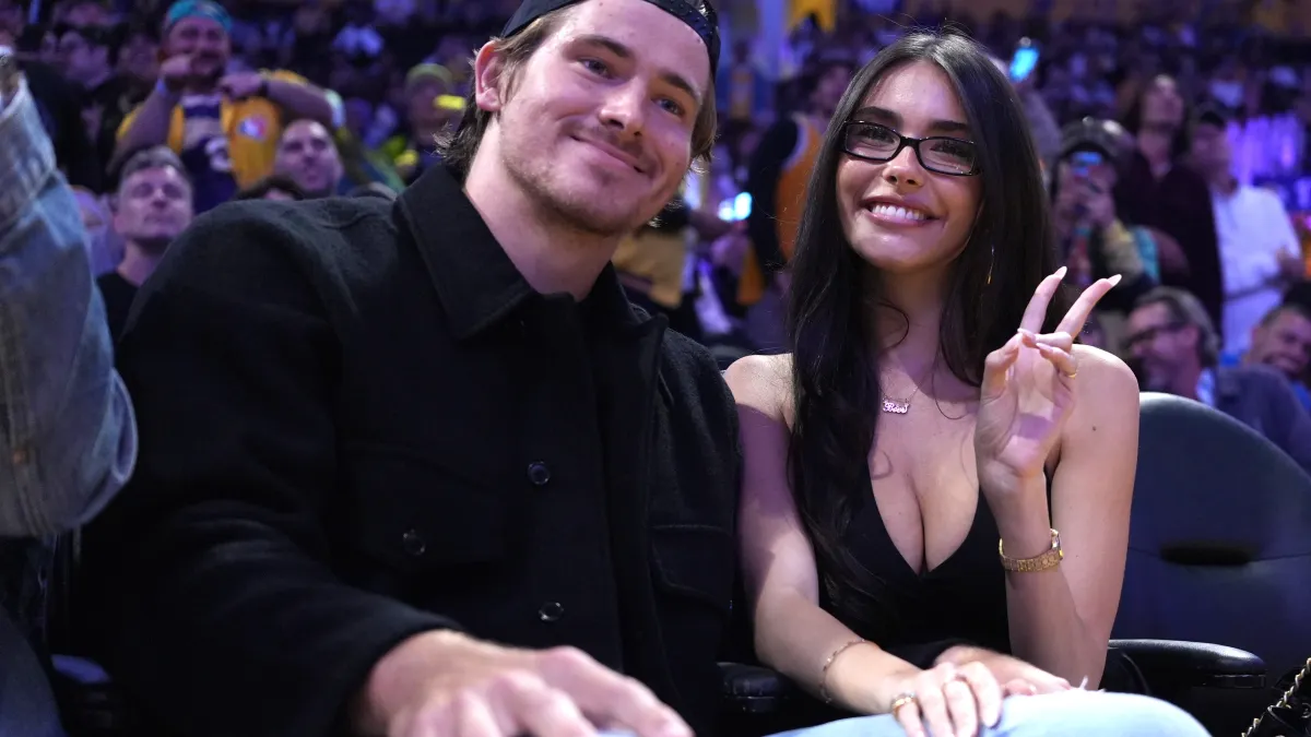justin herbert madison beer relationship timeline, from 'friends playing chess' to 2026 engagement