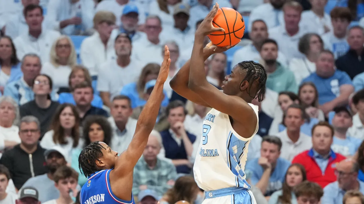 caleb wilson thinks unc making him not shoot threes helped him reach the bulls