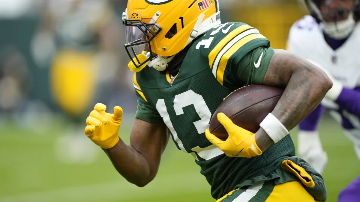 how dontayvion wicks feels after eagles packers trade & teaming up with devonta smith