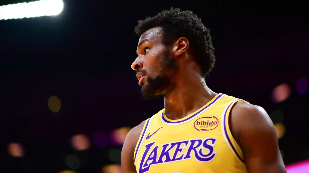 lakers expected to cut ties with one of three players, which includes bronny james