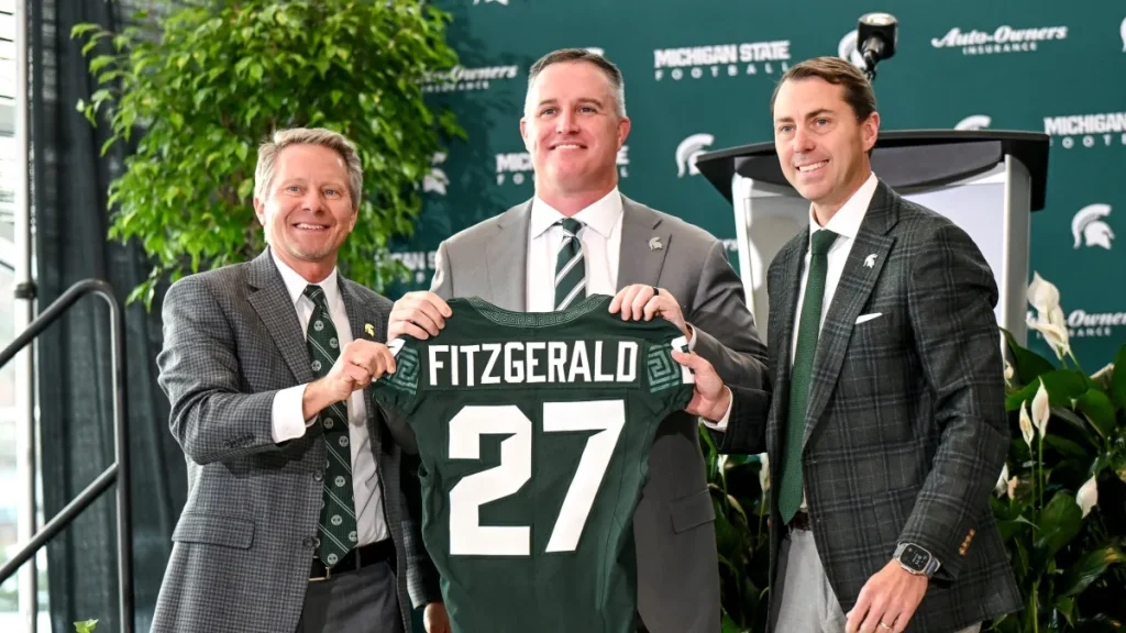 Pat Fitzgerald to rebuild Michigan State with old-school, tough, reinvigorated identity pat fitzgerald to rebuild michigan state with old school, tough, reinvigorated identity