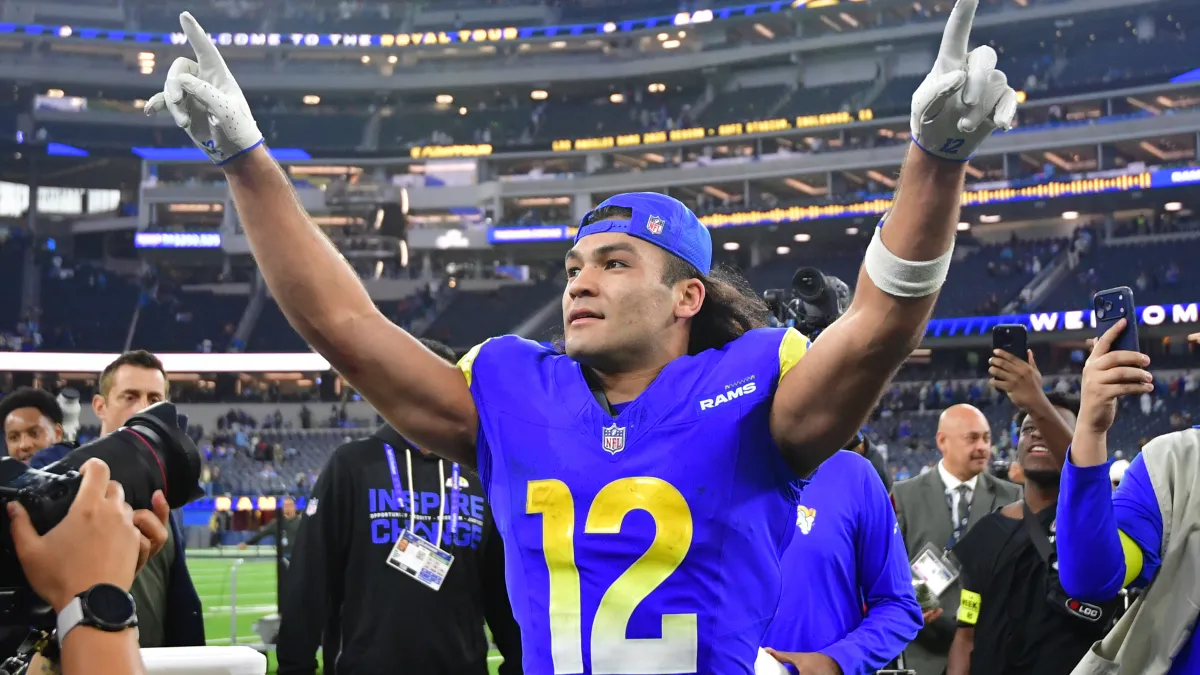 puka nacua's trade value from espn gives rams an interesting question to answer