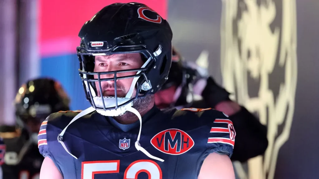 bears to have center competition to replace drew dalman after surprise retirement
