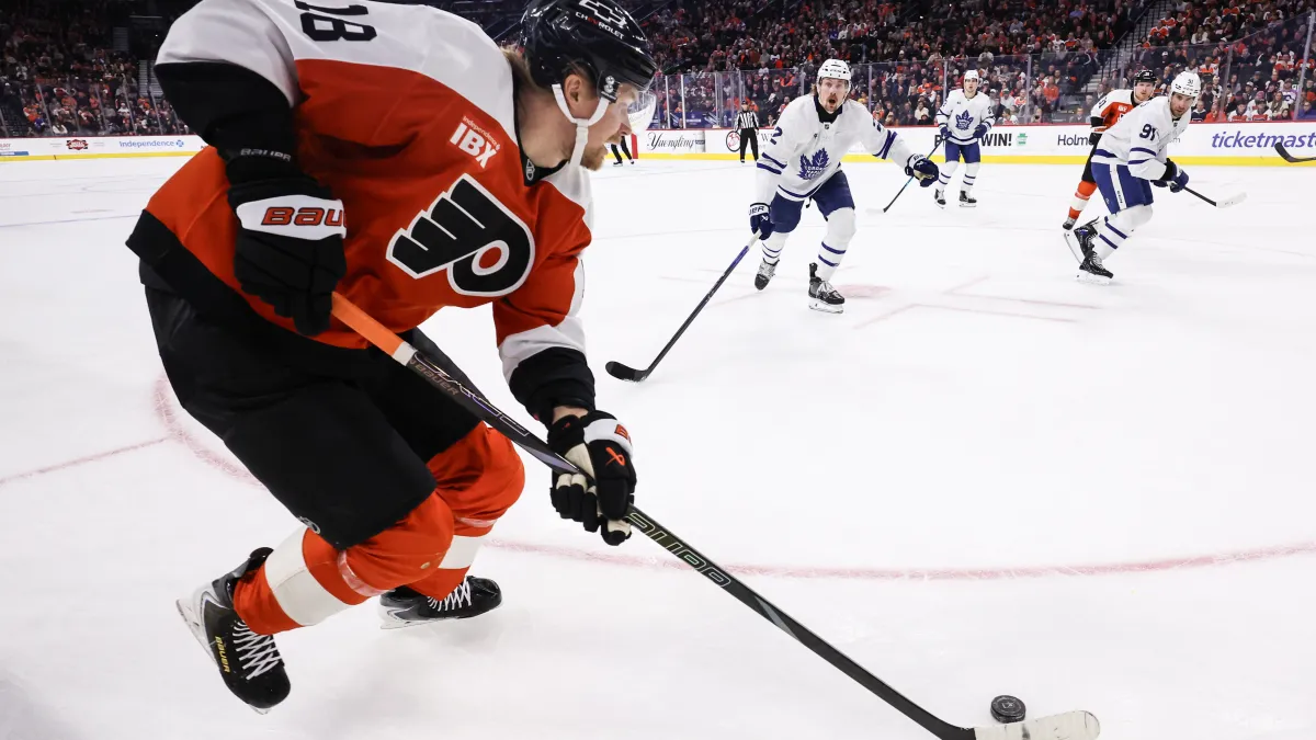flyers' 6 foot 4 center leaves nhl to sign contract in switzerland