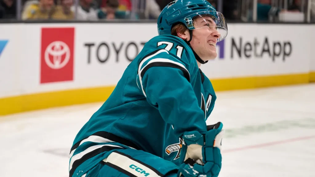 macklin celebrini contract details set nhl record, leave question about sharks long term future