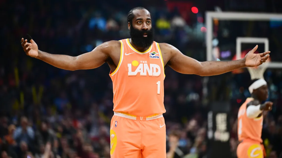 james harden sends clear message to lebron james amid cavaliers' pursuit