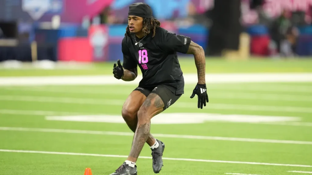 rookie will lee iii picks off bryce young, highlights panthers' training camp