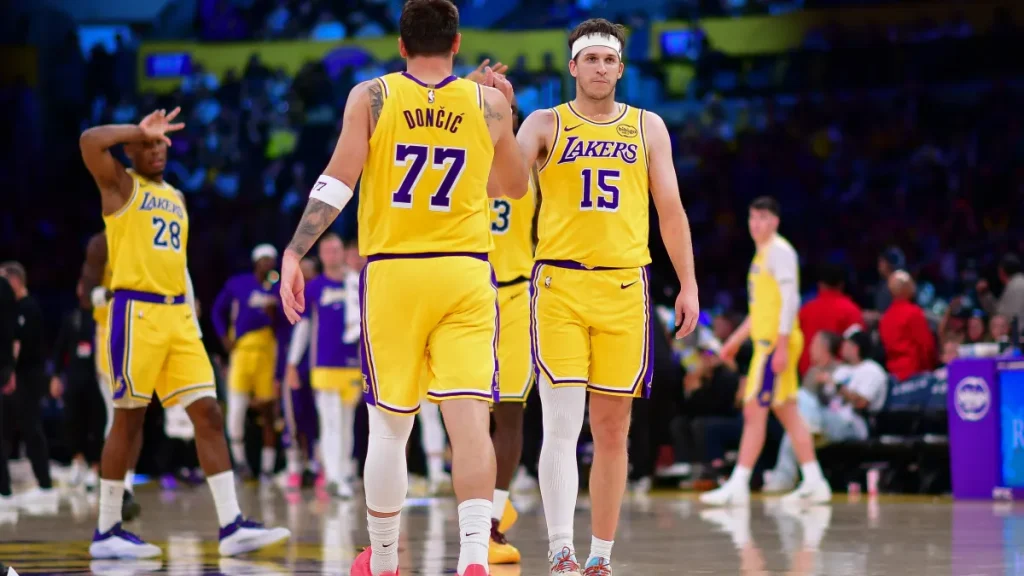 lakers reportedly favorites to land $46m former warriors nba champion to pair with luka doncic
