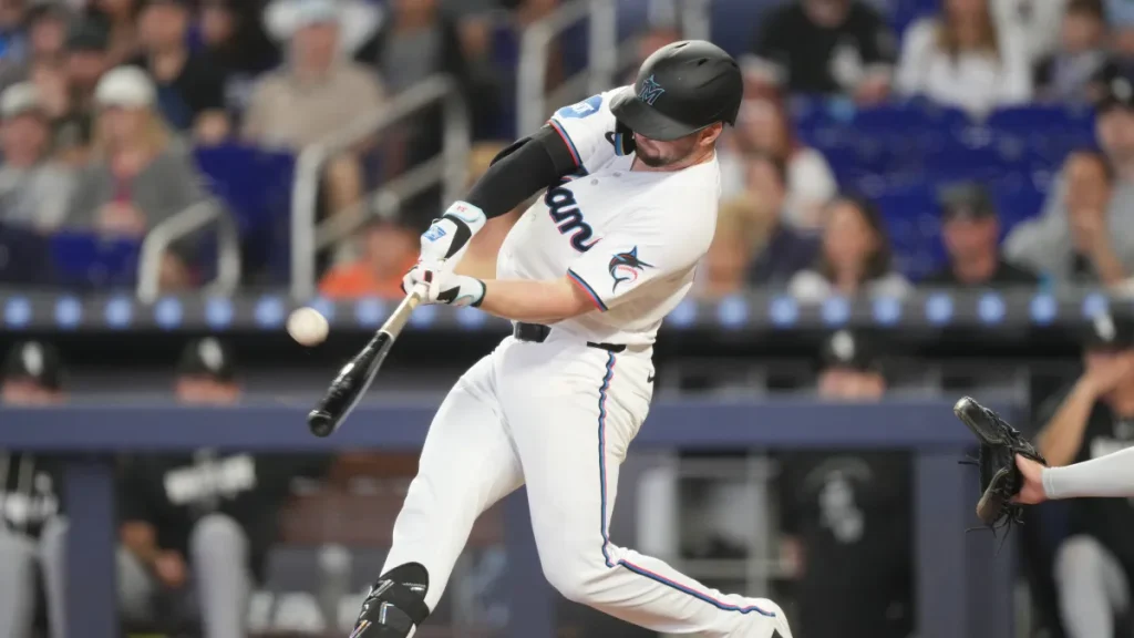yankees predicted to acquire marlins .799 ops catcher as austin wells replacement