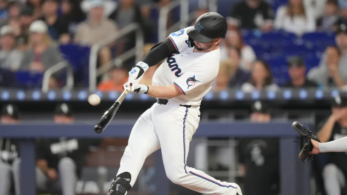 marlins likely to draw trade interest on their .817 ops catcher