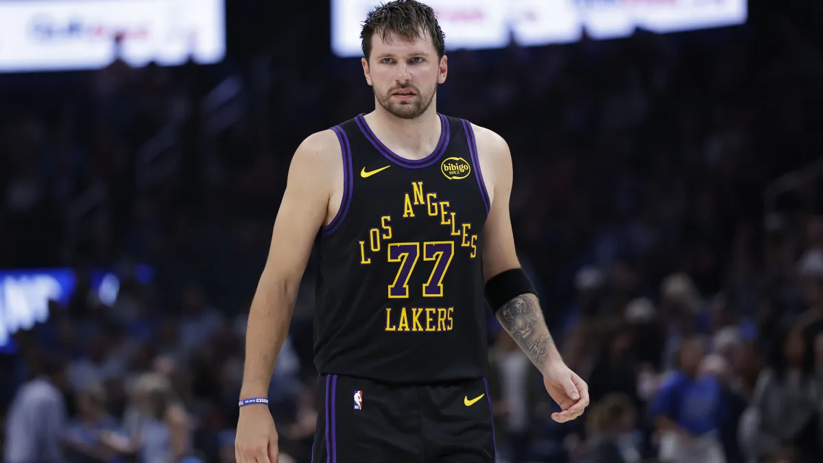 lakers can fix defensive issues next to luka doncic by trading for $134m all world defender