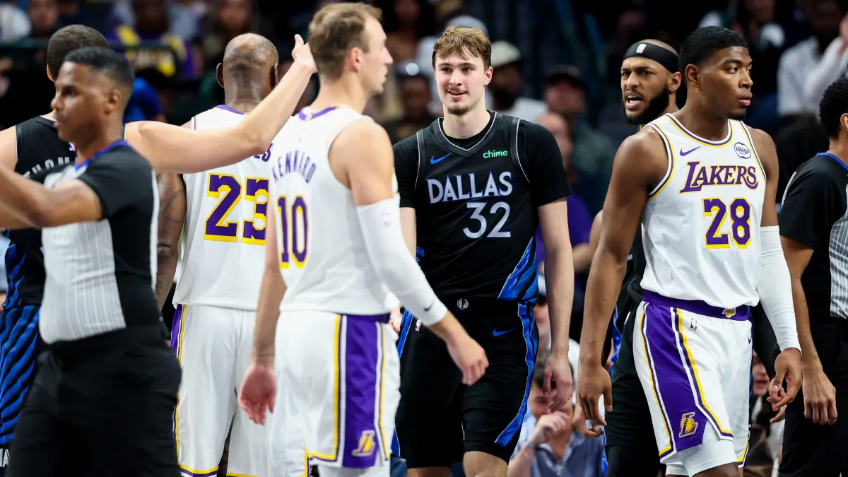 lakers reportedly checked in on mavericks' $88m lockdown defender as jonathan kuminga plan b