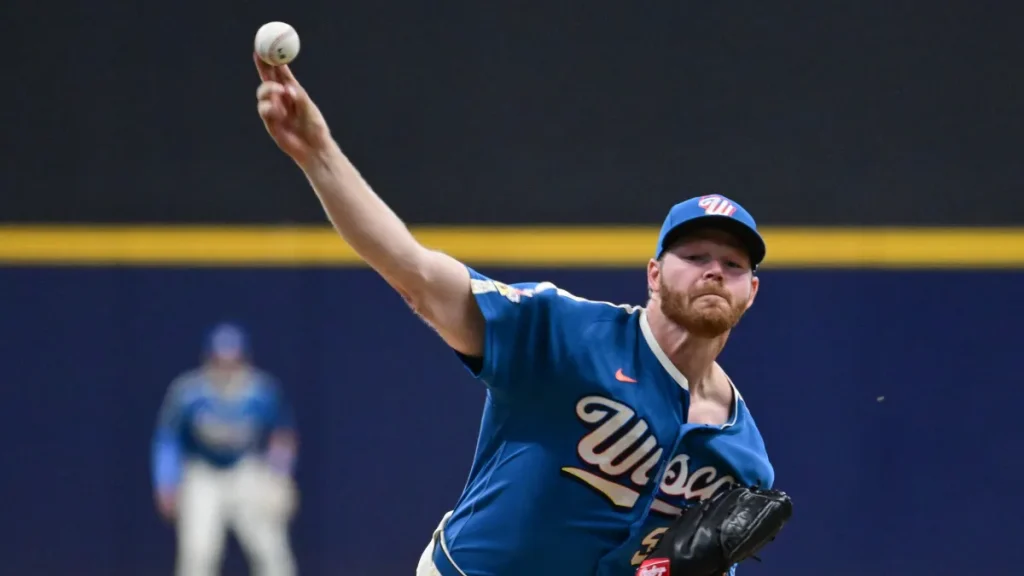 bobblehead celebration turns heartbreaking as brewers ace announces season ending surgery