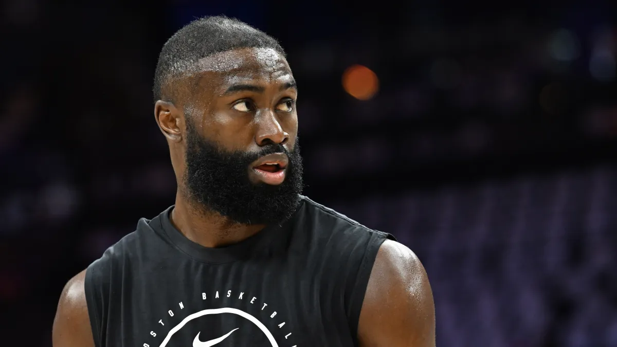 jaylen brown tries to recruit lebron james to philadelphia on a livestream