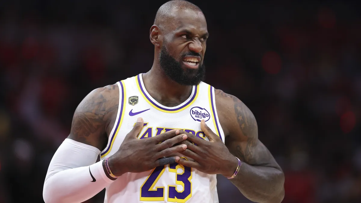 lebron james sends a message after caitlin clark's historic night