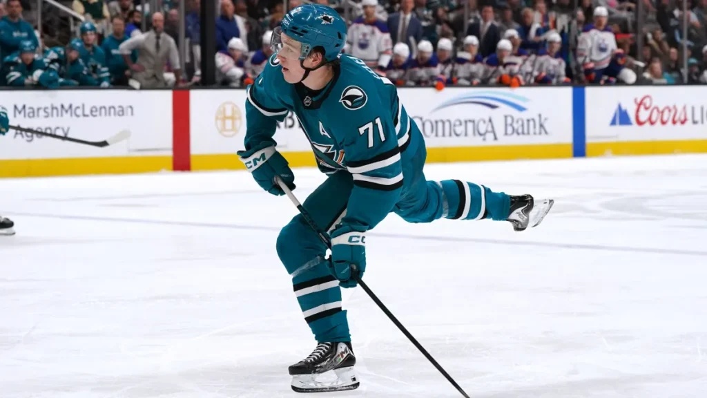 sharks' macklin celebrini turned down $20.8 million contract option
