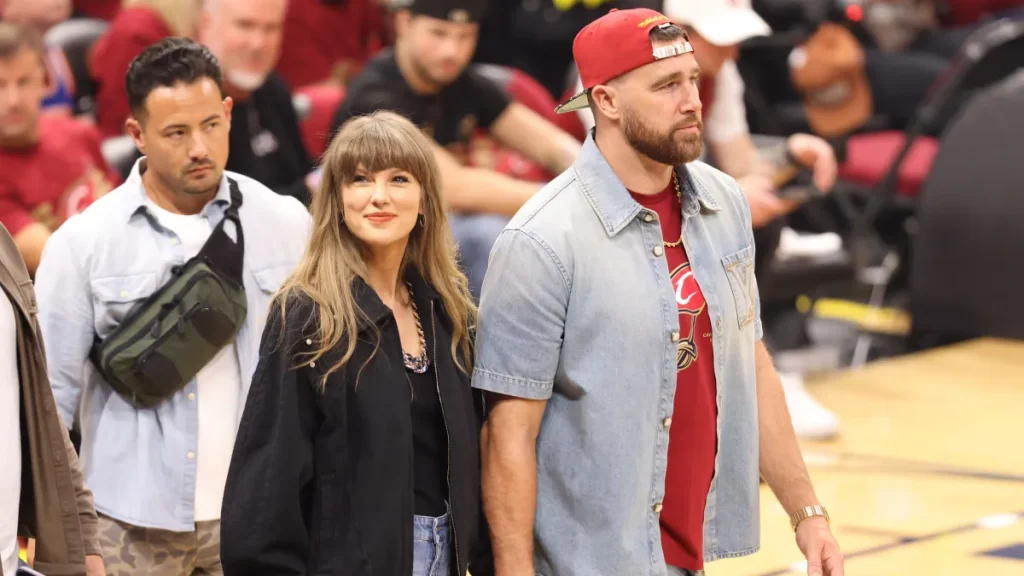 what taylor swift and travis kelce are actually doing with wedding footage