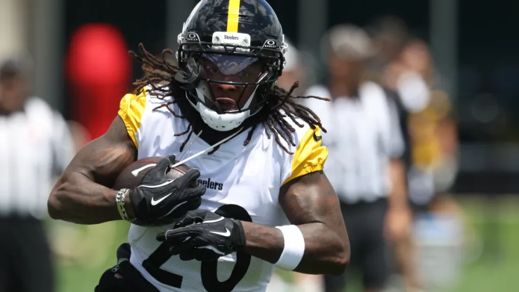 steelers predicted to part ways with kaleb johnson in disaster draft outcome