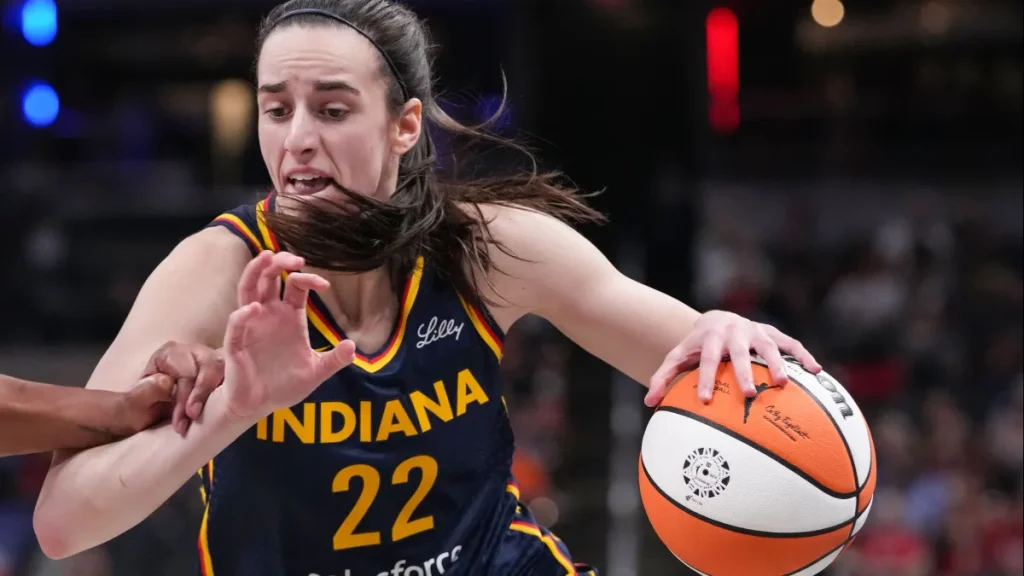 caitlin clark reveals mindset behind historic 45 point performance against storm