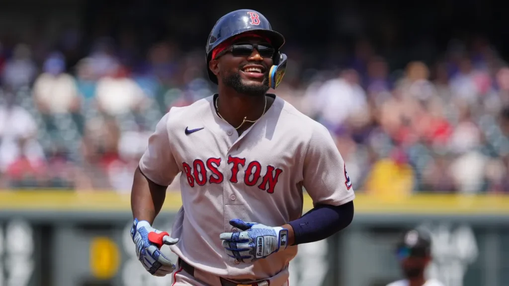 red sox utility man andruw monasterio has quietly become one of baseball's hottest hitters