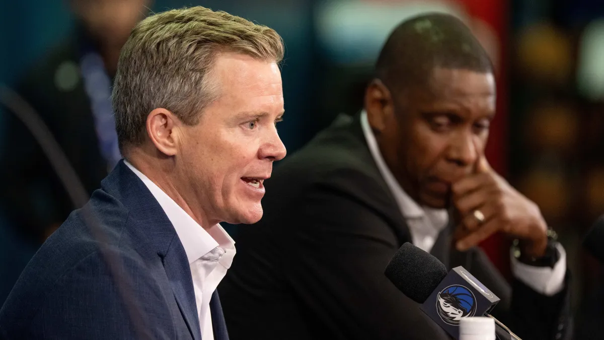 frontcourt logjam could force mavs into a trade as rookie additions create crowded rotation