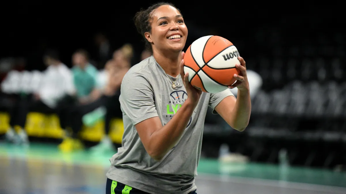 is napheesa collier on a minutes restriction? lynx star's status amid injury update