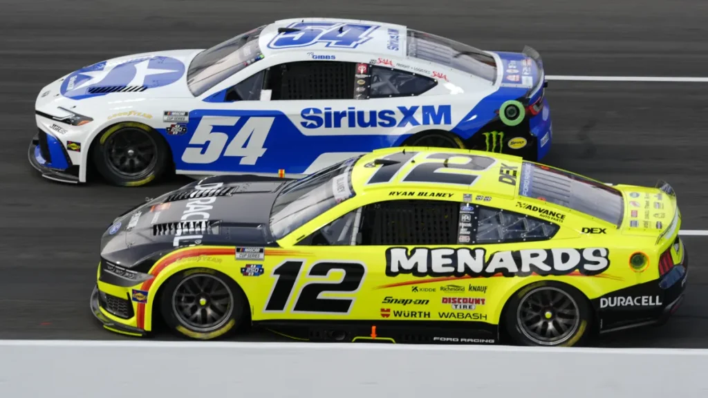 what happened to ryan blaney? nascar points contender makes costly mistake at window world 450