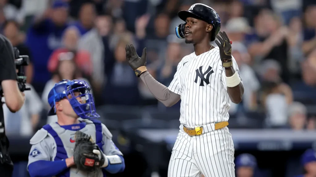 yankees' jazz chisholm takes surprising mlb lead with heroic home run