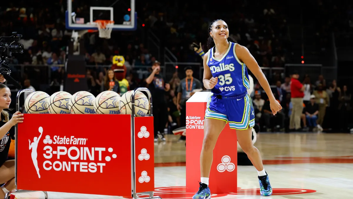 azzi fudd makes wnba history with unprecedented 3 point contest victory