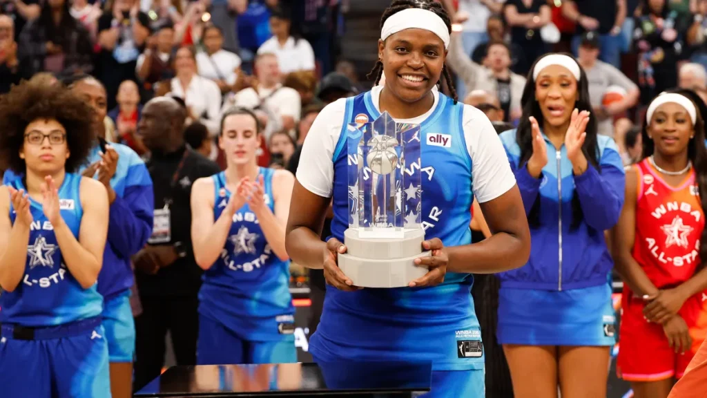 liberty's jonquel jones made wnba history amid all star game gem