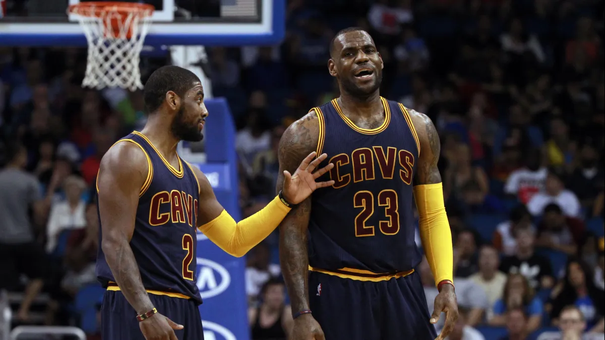 ex lakers superstar lebron james reportedly 'angling' for reunion with mavericks' kyrie irving