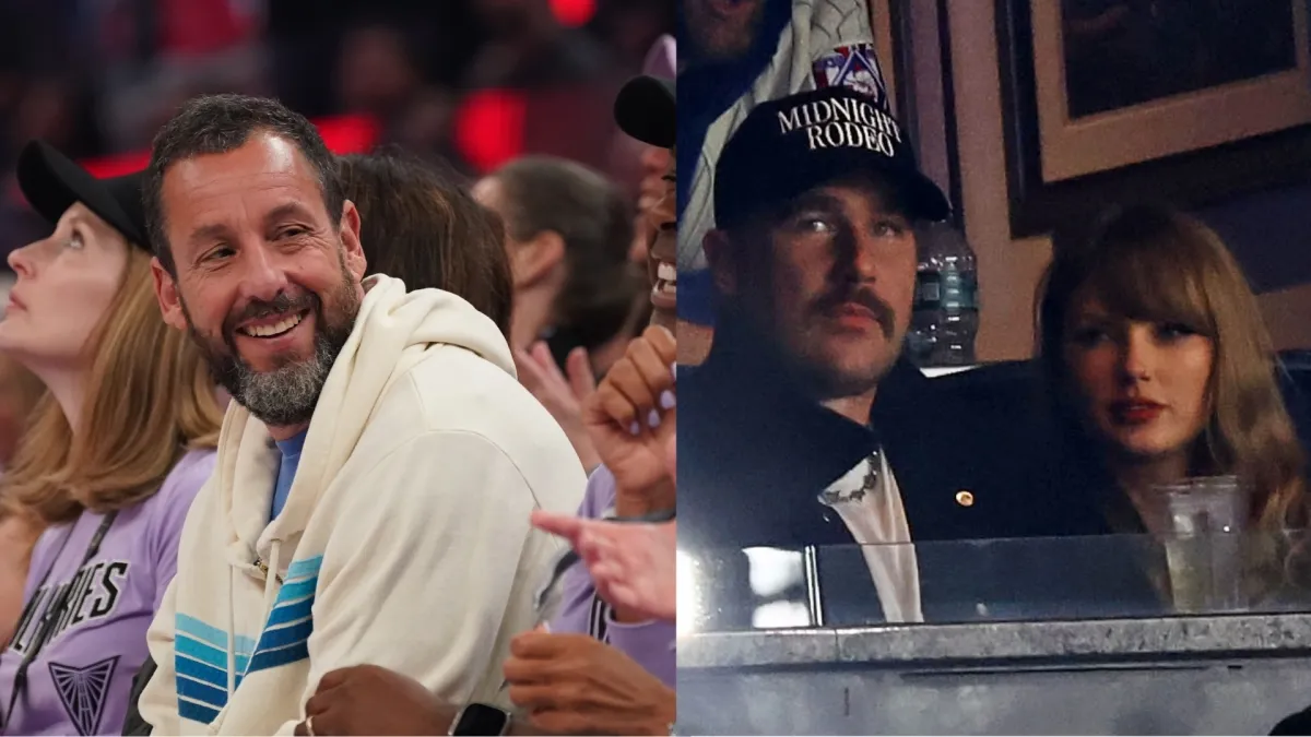 adam sandler gives taylor swift and travis kelce heartfelt marriage advice
