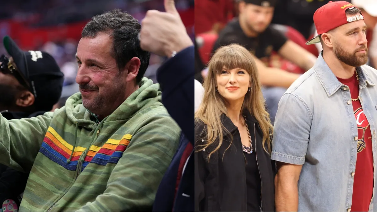 adam sandler's reaction on being asked to officiate taylor swift and travis kelce wedding
