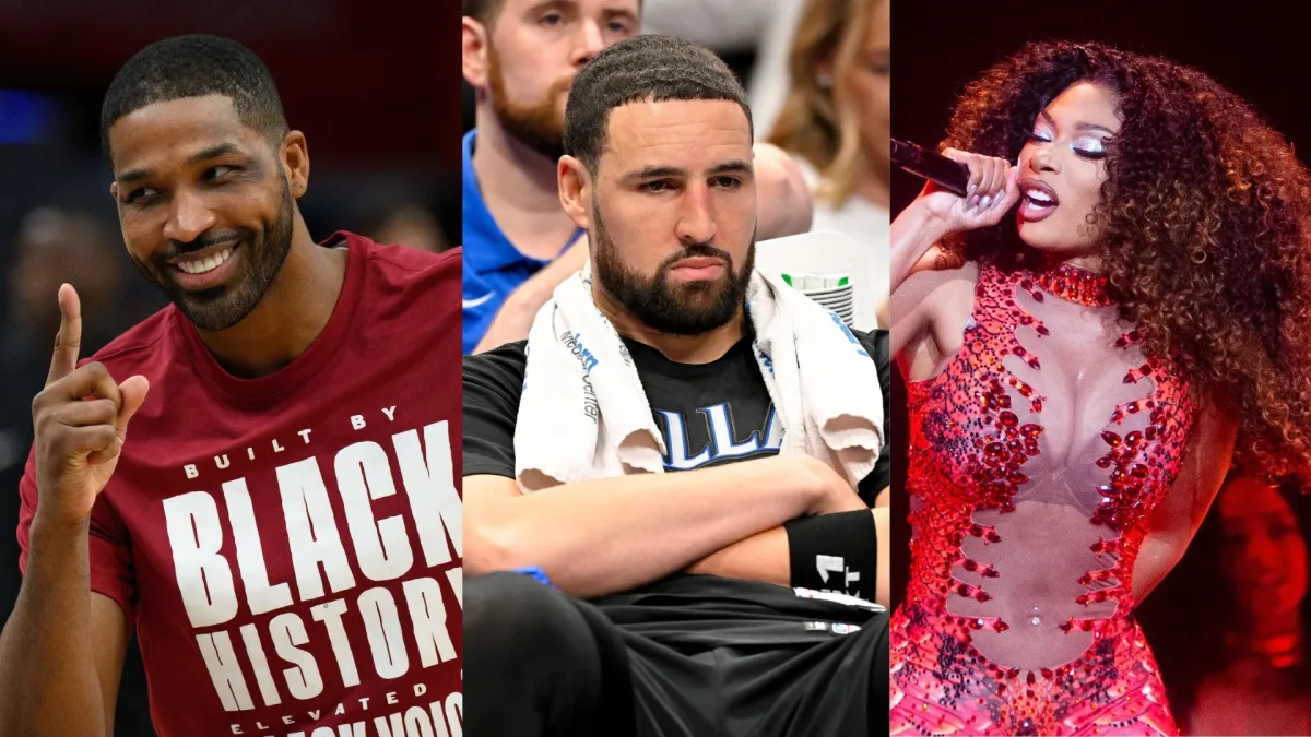 tristan thompson gives klay thompson advice on megan thee stallion split