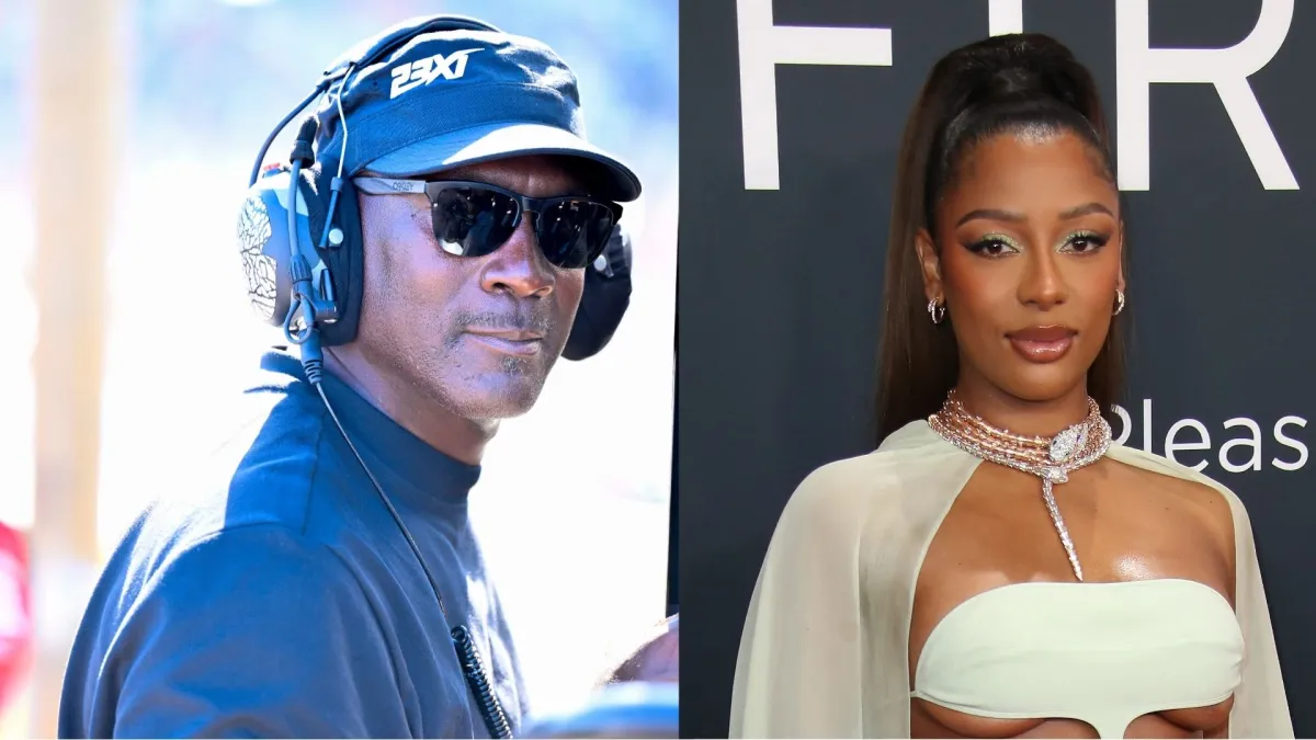 the internet is loving michael jordan linking up with victoria monét